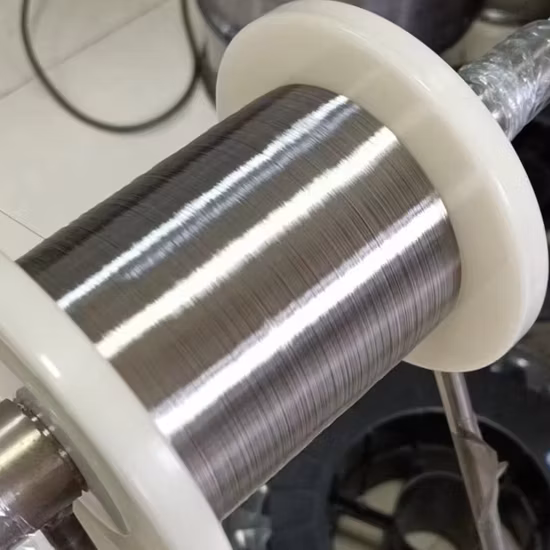con filo di titanio ASTM B863 grado 2 ad alte prestazioni in bobina per elettrodo